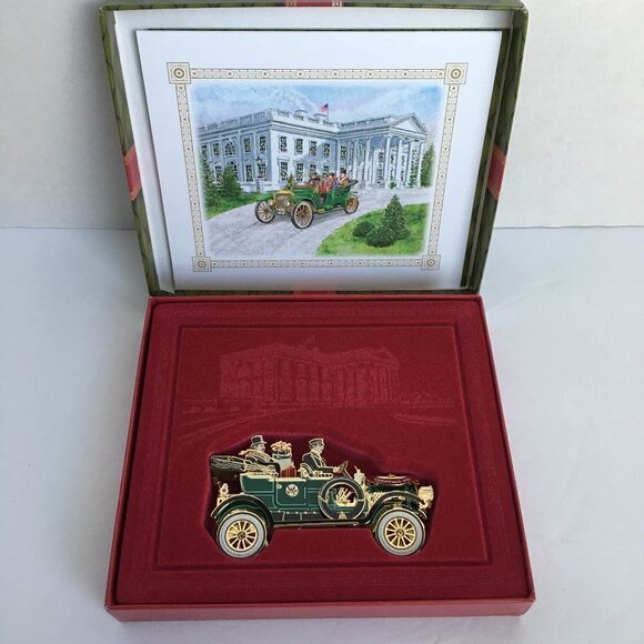 NEW 2012 White House Historical Association Christmas Ornament With Box - Taft - Picture 2 of 8